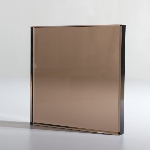 Bronze body-tinted glass