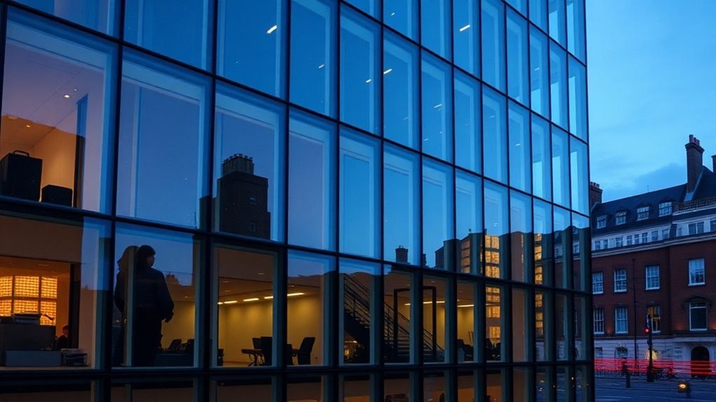 Commercial glazing project