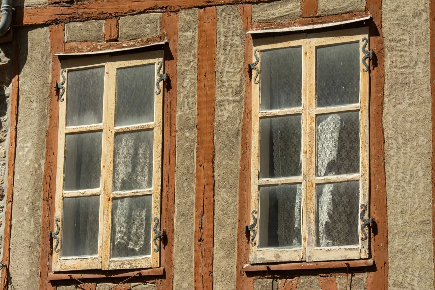 Close-up detail of a slim-fit heritage window frame