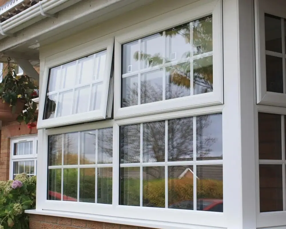 Double glazed unit with Georgian bars