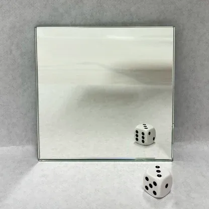 Silver mirror glass